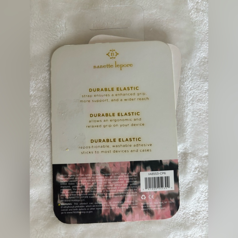 Nanette Lepore Marble Phone Strap (NWT) - Picture 5 of 5